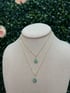 dainty coin necklace  Image 2