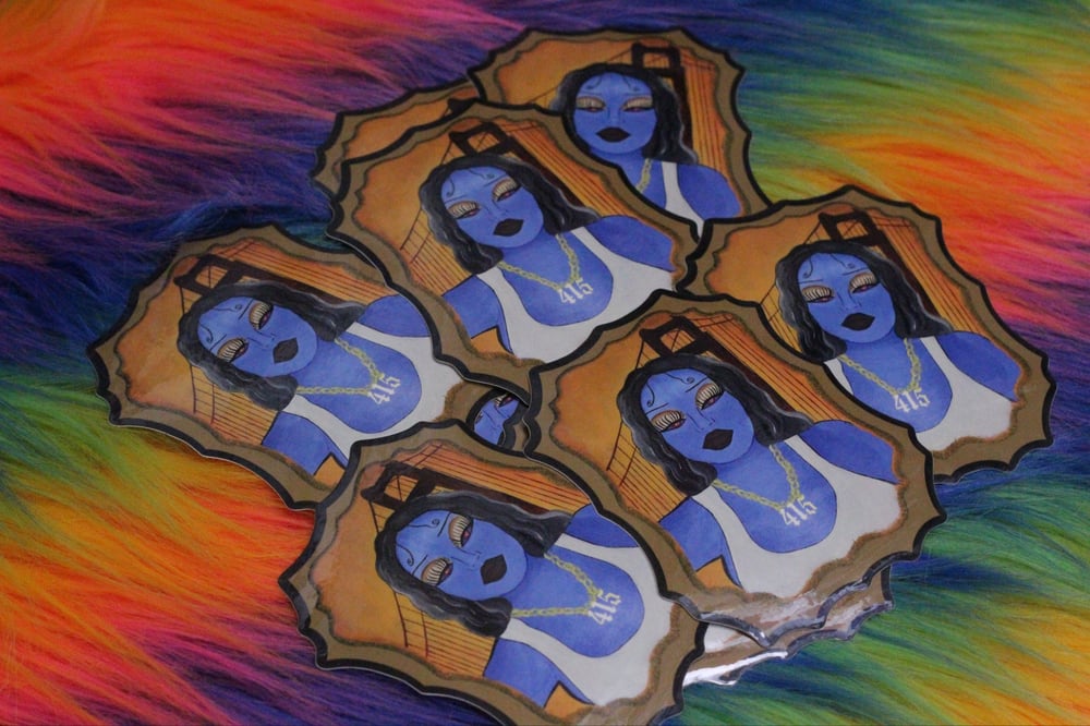 Image of City Girl Stickers  🌉4️⃣1️⃣5️⃣