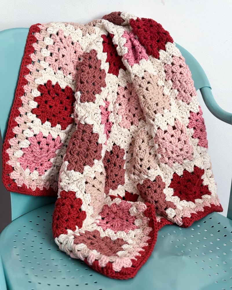 Image of Valentine Crochet Blanket