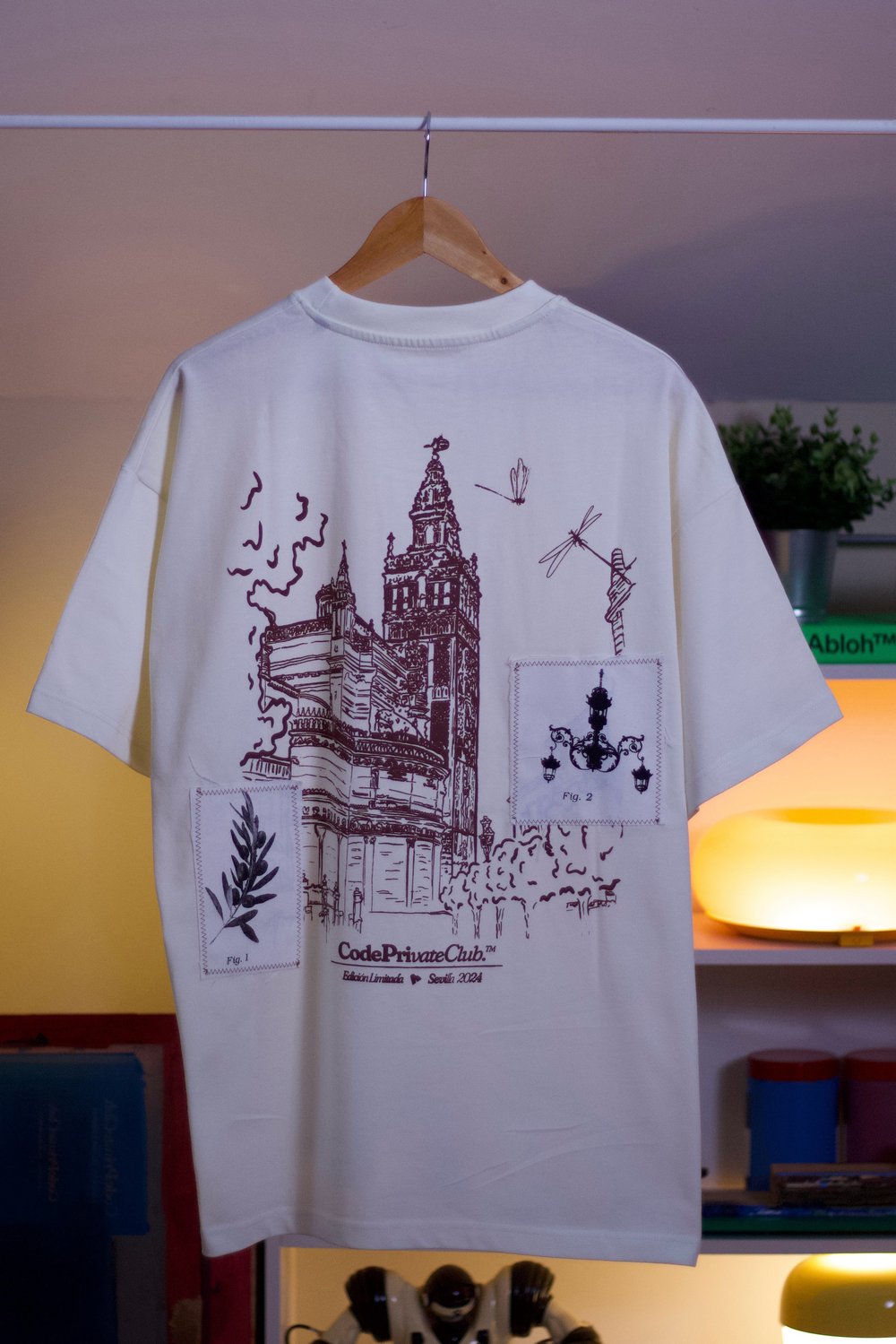 CAMISETA CATEDRAL BEIGE