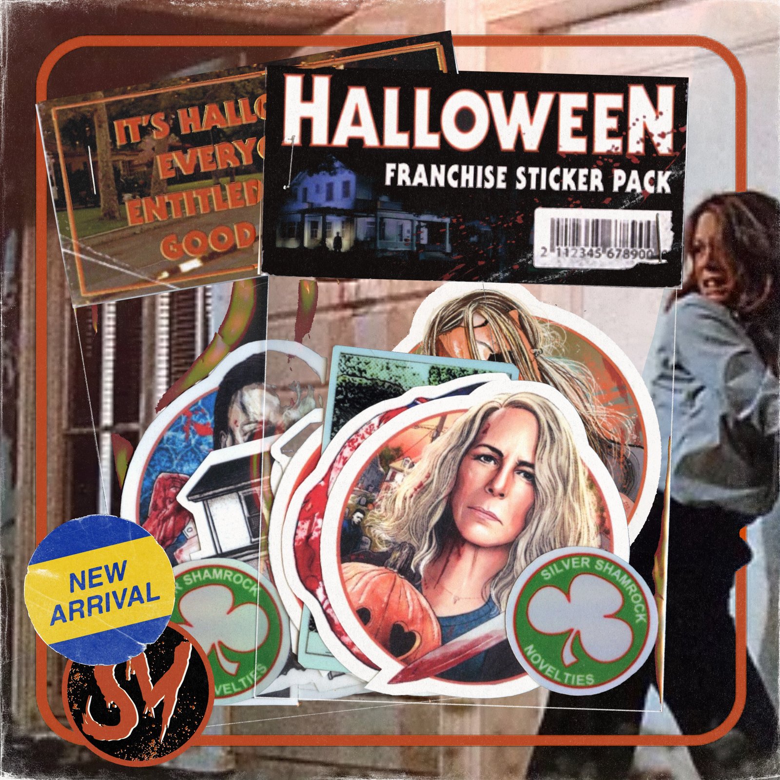 Halloween Franchise Sticker Pack | Shawn Mansfield Art