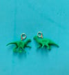 Green Dinos Earrings
