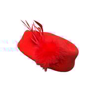 Image 4 of Red Felted Hat