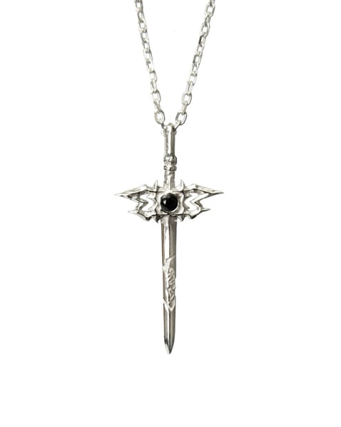 Image of [PRE-ORDER] IMPLY x MIDNIGHT FACTORY - Déka Sword Pendant Necklace