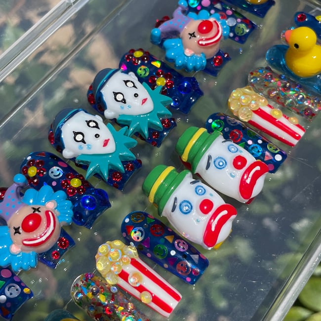 "Day at the Circus" Long Square, 24pcs