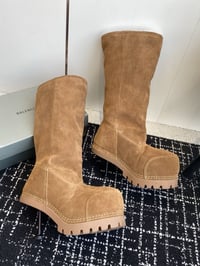 Image 2 of TEDDY HEEL BOOTS