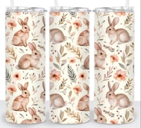 Brown bunny 20oz tumbler