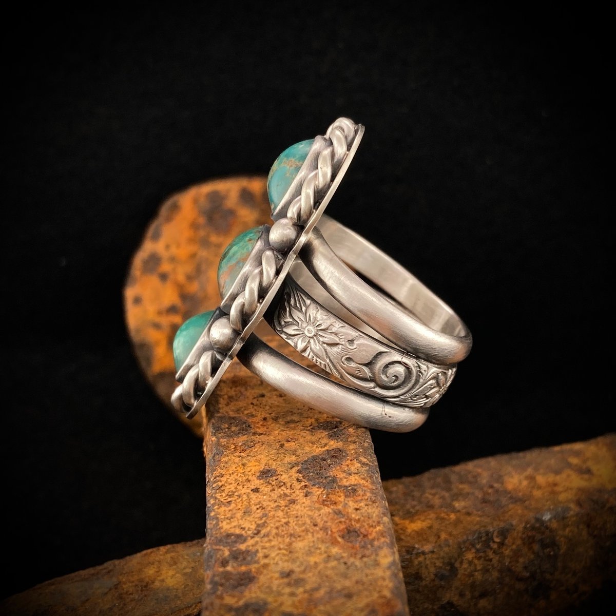 Kings Manassa Turquoise Ring 1