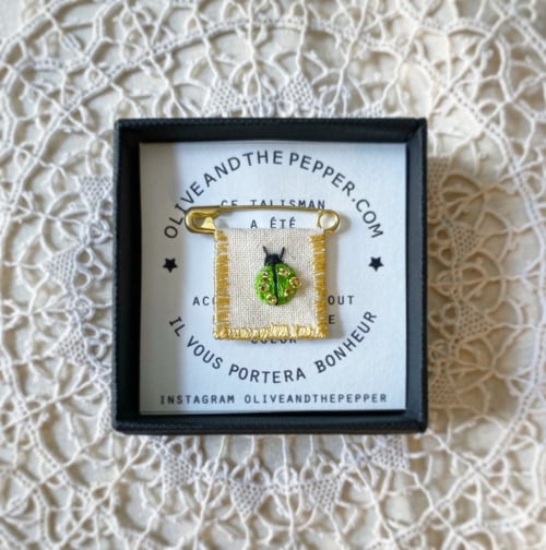 Image of Broche « Chrysolina »