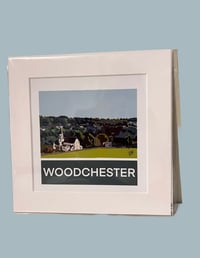 Woodchester poster style print 