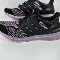 Image 7 of ADIDAS ULTRABOOST 5.0 DNA BLACK ALMOST PINK WOMENS RUNNING SHOES SIZE 9 LILAC PRIMEKNIT NEW