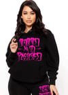 40% off!!! Tattd&Blessed black&pink Hoodie!!! VALENTINE’S DAY HOODIE!!!💘