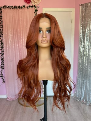 Image of Copper curtain bang (ready to ship)