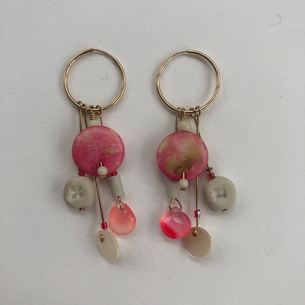 Image of Pink Summer Earrings