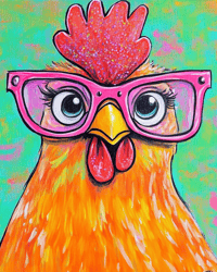 Image 2 of Dog/Chicken Paint & Chat Night