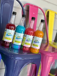 2 liters of Slushee syrup