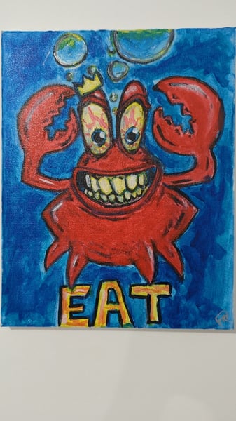 Image of Trei Ramsey - EAT (King) Crab, 2019