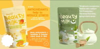 Image 3 of DEAR FACE BEAUTY MILK DRINK COLLAGEN DRINK (MELON, STRAWBERRY, STRAWBERRIES & CREAM, MATCHA, BANANA)