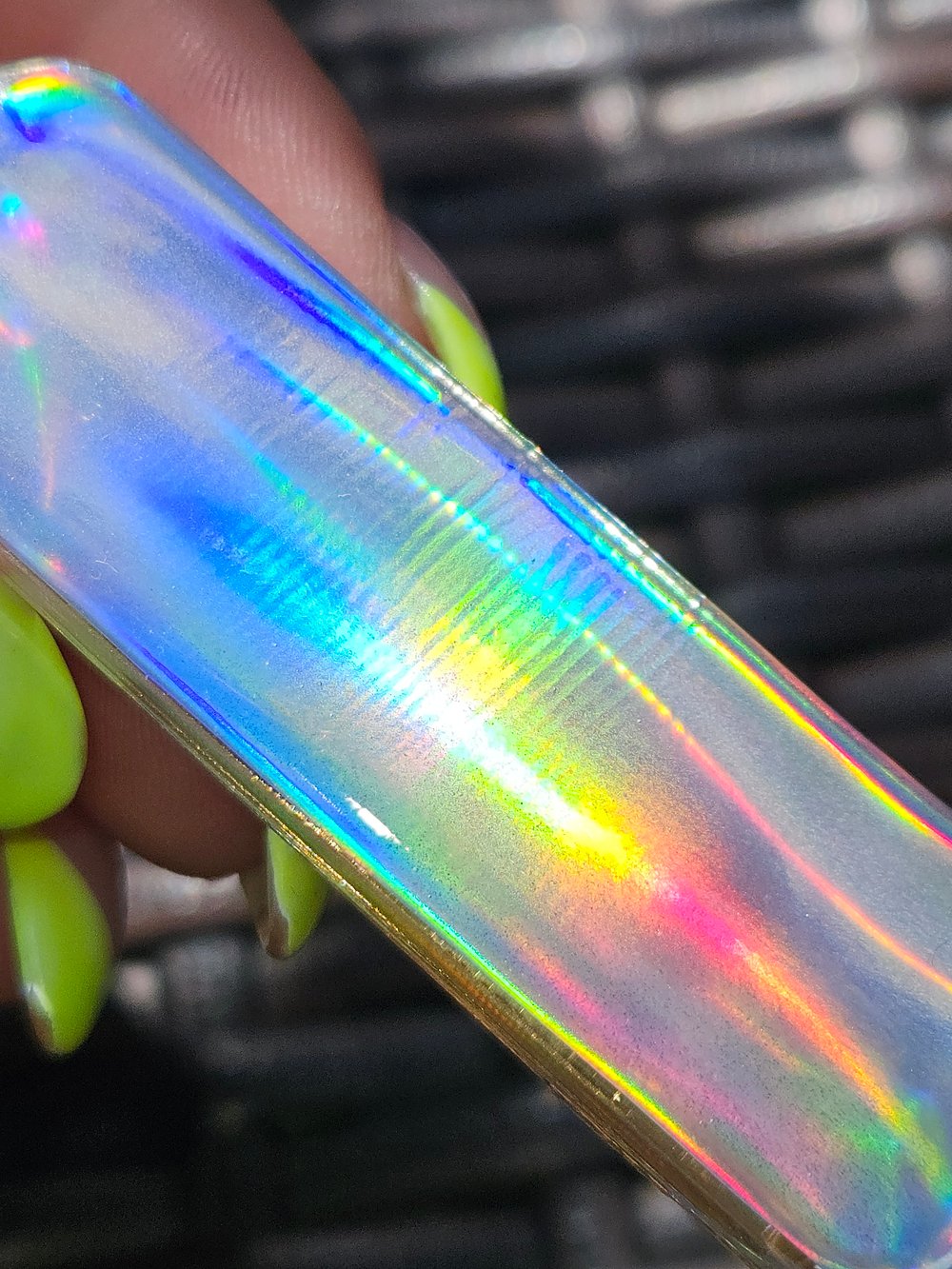Image of Holographic Bar Barrette
