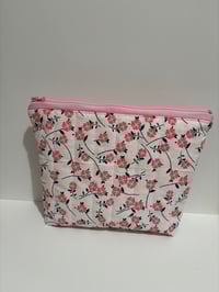 Image 1 of Blush Blossom Cosmetic Bag (B Grade) 