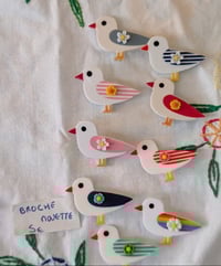 Image 5 of broche mouette au choix 