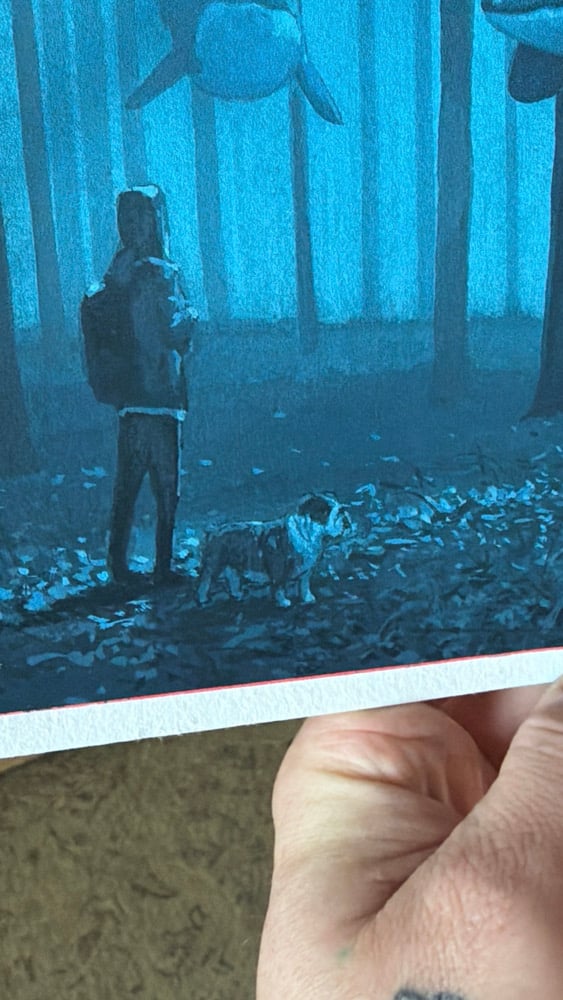 Image of -a boy and his dog- (study)