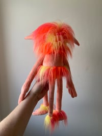 Image 7 of Labyrinth firey goblin art doll - Made To Order