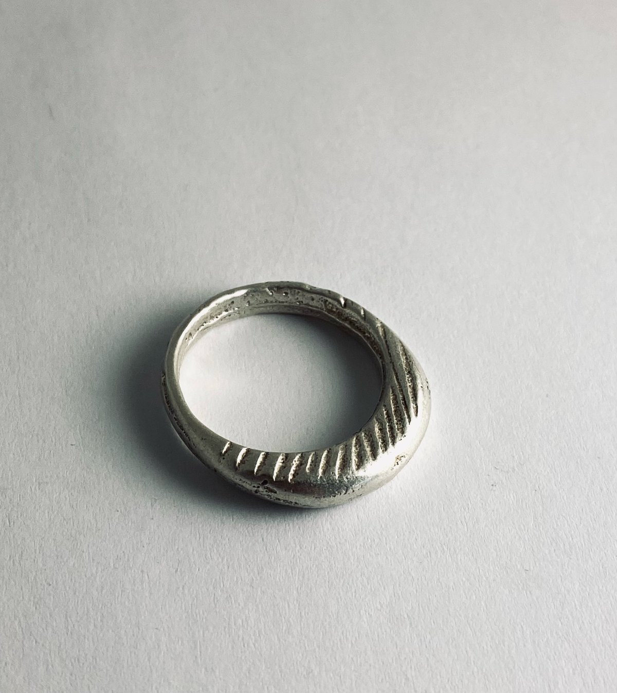 Image of Light Ray Ring Silver