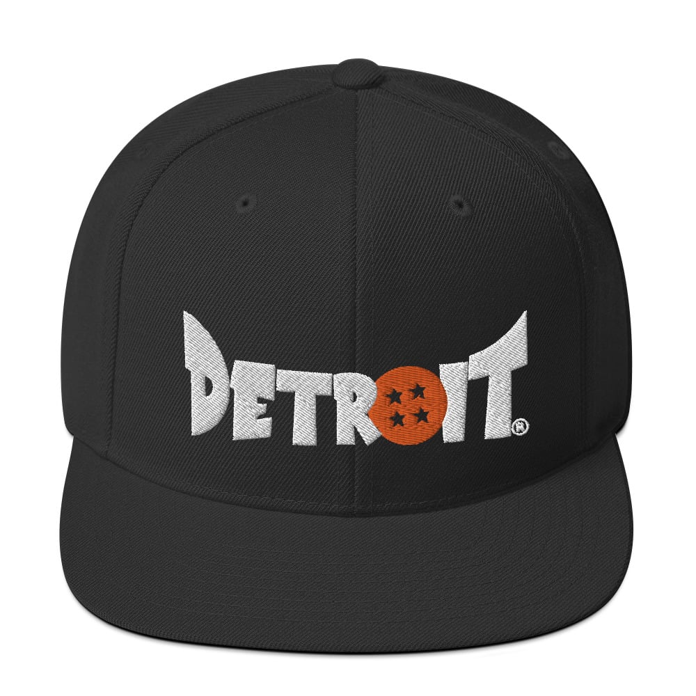 Image of Detroit Four Star Ball Z Snapback Hat