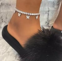 Image 5 of Butterfly Anklet 