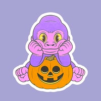 Arlo and his Jack o Lantern