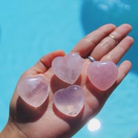 Rose Quartz Hearts