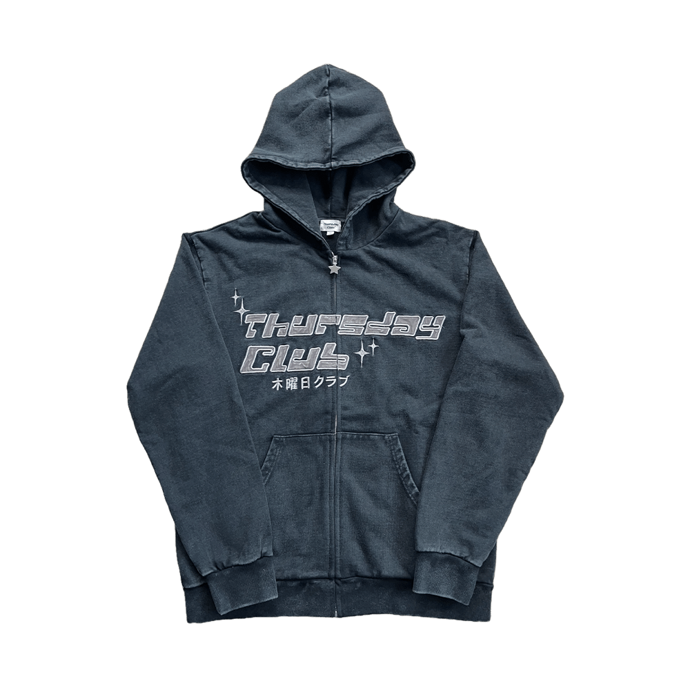 Image of BLACK/GREY HOODIE