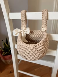 Image 2 of Hanging basket for cots, cribs, beds or chairs