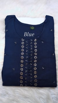 Image 6 of KSV8107-1 Pc Soft Rayon Slub Kurthi