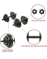 Image 2 of Adjustable Dumbbell Set