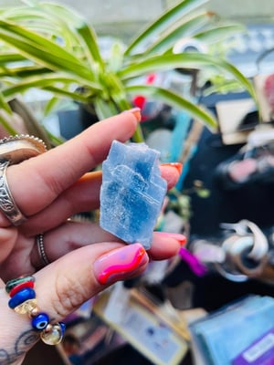 Image of Blue Cacite Raw Chunk