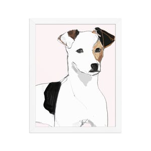 Image of JACK RUSSEL FRAMED ART