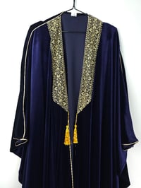 Image 8 of Tatreeze Velvet Abaya (Made in Jordan)