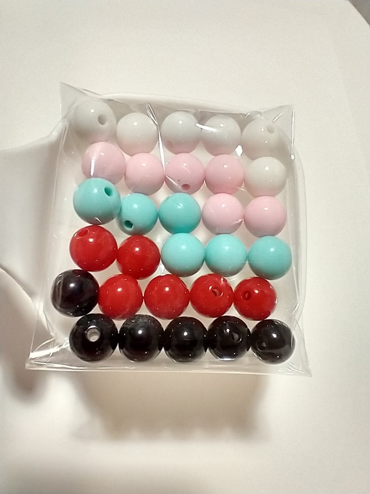 Image of Valentine Bead Mix - 12mm