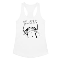 Image 3 of IBUPROFEN Women’s fitted racerback tank top 