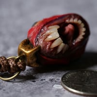 Image 6 of Egg of the King big eyes pendant, OOAK,