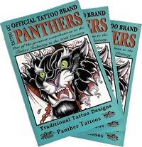 Image 1 of Official tattoo brand - Panthers