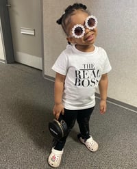 Image 3 of The Real Boss youth shirt