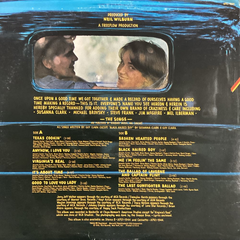 Guy Clark - Texas Cookin’