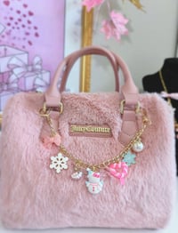 Image 2 of Snowman Kitty Winter Wonderland Purse Chain