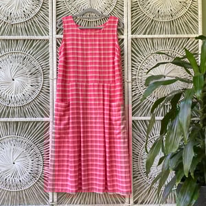 Image of Smock Dress - Sunset Plaid