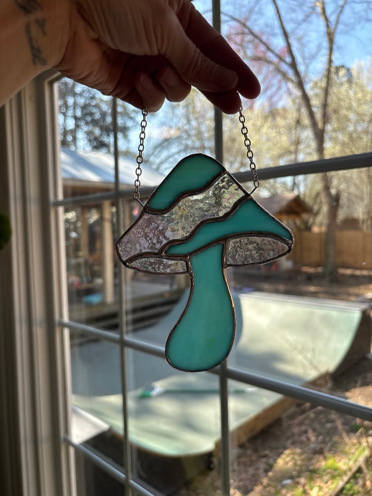 Image of Teal Mushie