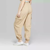 Image 2 of WILD FABLE beige tan cargo pants