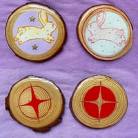 Wood Resin Coasters